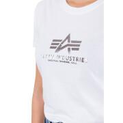 Camiseta feminina Alpha Industries New Basic Foil Print