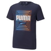 T-shirt de criança Puma Alpha Graphic