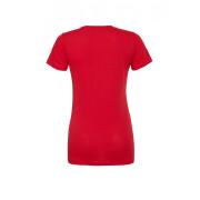 T-shirt de pescoço redondo feminino Bella + Canvas