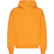Sweatshirt com capuz de grandes dimensões Colorful Standard Organic Sunny Orange