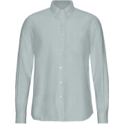 Camisa com botões Colorful Standard Organic Cloudy Grey