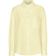 Camisa oversize para mulher Colorful Standard Organic Soft Yellow