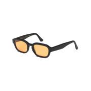 Óculos escuros Colorful Standard 01 deep black solid/orange