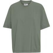 Camiseta feminina Colorful Standard Organic oversized dusty olive