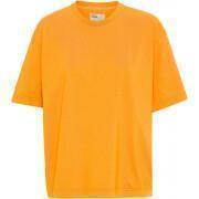 Camiseta feminina Colorful Standard Organic oversized sunny orange