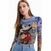 T-shirt de mulher Desigual Ok Mickey