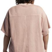 Camiseta feminina Reebok Classics Natural Dye Waffle (Grandes Tailles)
