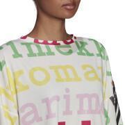 Camiseta feminina adidas Marimekko x