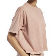 Camiseta feminina Reebok Classics Natural Dye Cropped