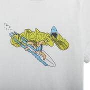T-shirt de manga curta para crianças adidas Originals Graphique Stoked