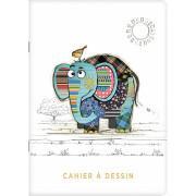 Livro de desenho a5 elefante criança Kiub Kook 48 p