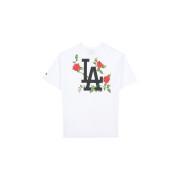 T-shirt sobredimensionada Los Angeles Dodgers Floral Graphic