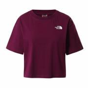 T-shirt mulher The North Face Cropped Simple Dome