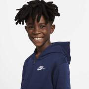Camisola com capuz para criança Nike Club
