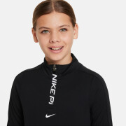 Camisola com meio fecho para crianças Nike Dri-Fit Pro