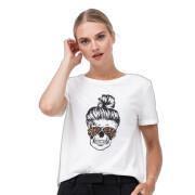 T-shirt de mulher Only Silvia Skull