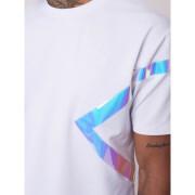 T-shirt com riscas iridescentes Project X Paris