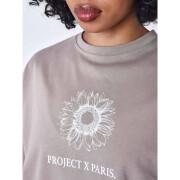 T-shirt floral oversize para mulher Project X Paris