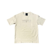 T-shirt clássica com logótipo bordado Project X Paris