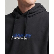 Sweatshirt com capuz de ajuste largo Superdry Sportswear