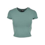 T-shirt mulher Urban Classics stretch cropped (tamanhos grandes)