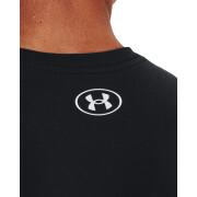 T-shirt com risca de camuflagem no peito Under Armour
