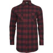 Camisa Urban Classics long checked flanell
