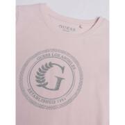 T-shirt de manga curta feminina Guess Crest R3